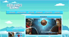 Desktop Screenshot of coolgamesgame.com
