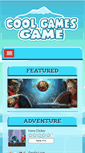 Mobile Screenshot of coolgamesgame.com
